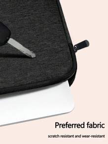 1pc Shockproof Tablet/Laptop Sleeve Compatible With Ipad - Black - View 5