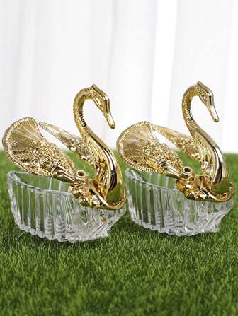 1入組天鵝形狀糖果盒