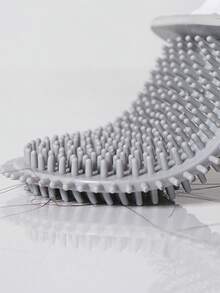 1入組矽膠廁所現代長柄馬桶清潔刷