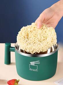 1入組不銹鋼麵碗現代多功能廚房湯碗 - 墨綠色 - 查看 6