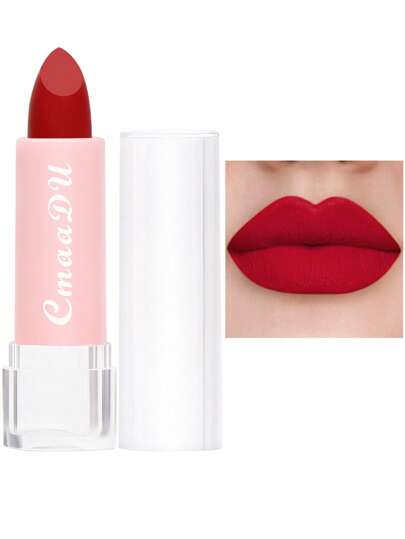 Matte Long-lasting Easy Coloring Lipstick, Easy To Apply Lipstick