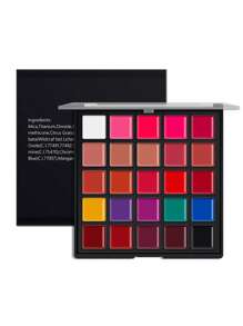 VERONNI 1入組25色唇膏調色板保濕持久唇彩調色板專業化妝品