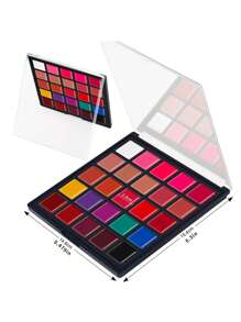 VERONNI 1入組25色唇膏調色板保濕持久唇彩調色板專業化妝品