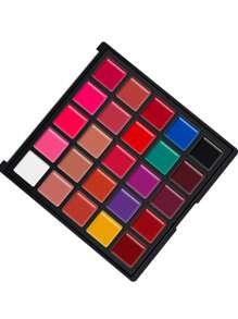 VERONNI 1入組25色唇膏調色板保濕持久唇彩調色板專業化妝品