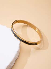 Two Tone Bangle - Multicolor - View 5