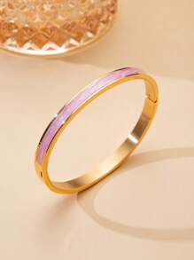 Graphic Minimalist Bangle - Multicolor - View 7