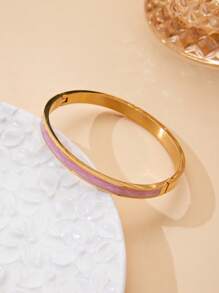 Graphic Minimalist Bangle - Multicolor - View 5