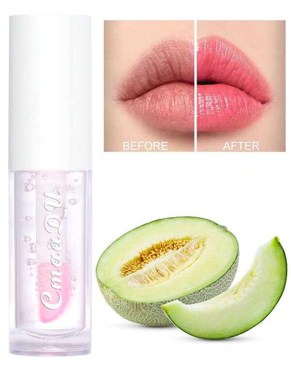 Liquid Lipcolor,Cantaloupe Fruit Flavor Moisturizing Color Changing Lip Glaze SHEIN USA