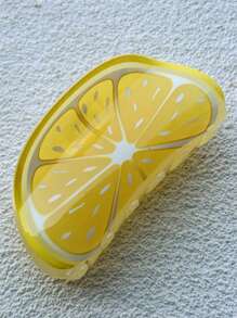 1 件装女士柠檬设计创意发夹，适合日常装饰可爱爪夹发夹发夹发夹发夹发夹接发夹，学校用品，学院秋冬发饰女士度假装女士 - 彩色 - 查看 4