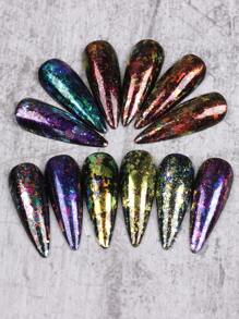 FULL BEAUTY 1 hộp Aurora Opal Nail Art Long lanh - Nhiều màu - Xem 3