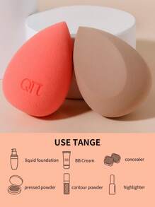 Q Bộ mút trang điểm 2 chiếc - Nhiều màu - Xem 6