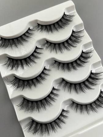 5對貓眼假睫毛