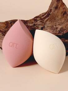 Q 2pcs Makeup Sponge - Multicolor - View 2