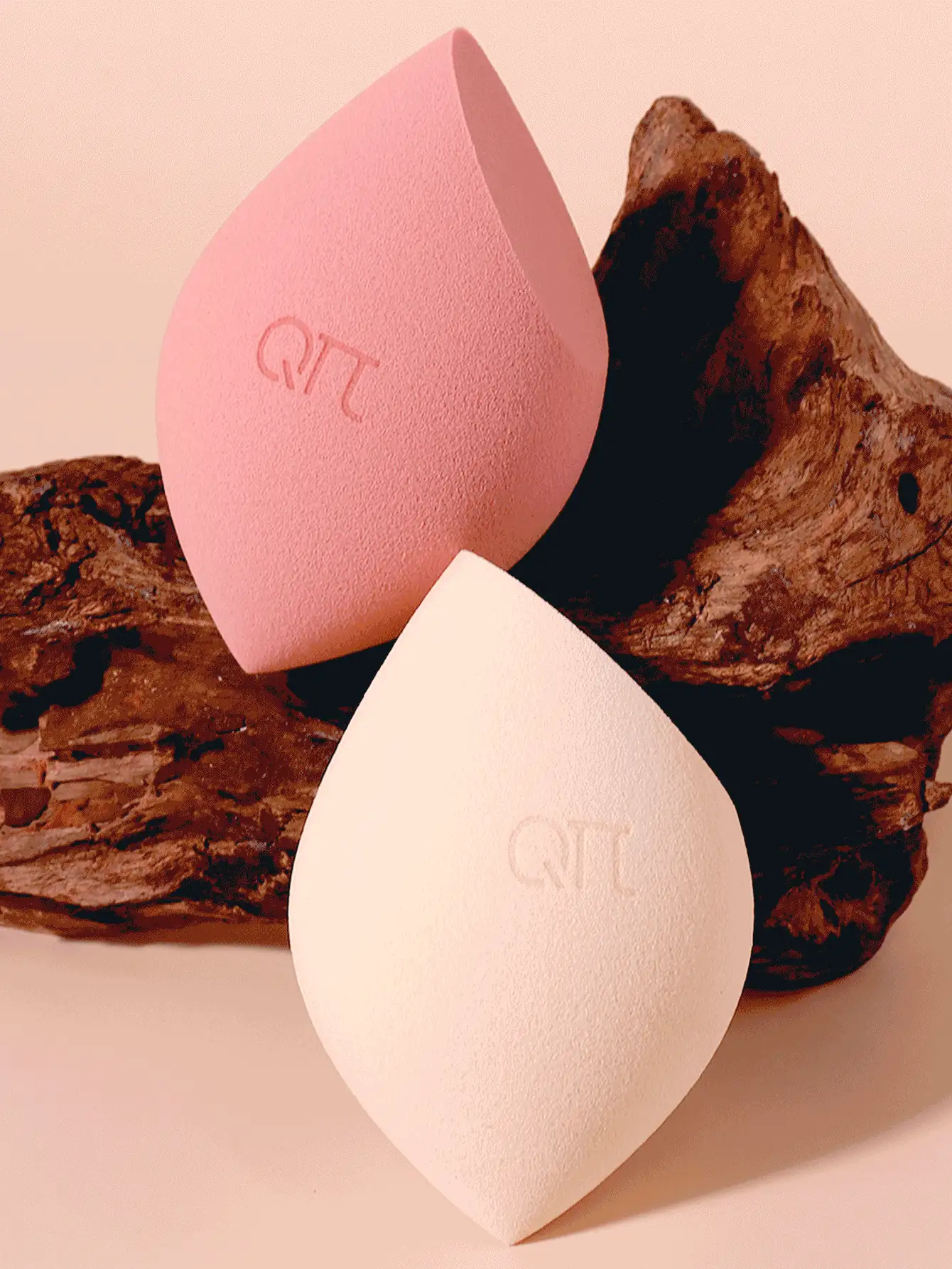 Q 2pcs Makeup Sponge - Multicolor - View 3