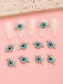 10 piezas Decoración de uñas con diseño de murciélago - Multicolor - Ver 1