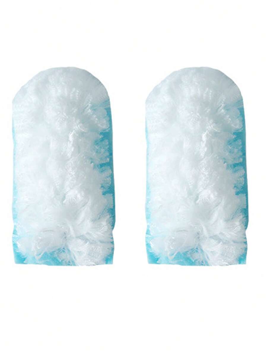 2 piezas/set microfibra - Blanco - Ver 1