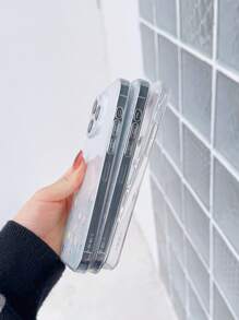 3 piezas Fundas de teléfono con patrón floral perforado transparente de TPU compatibles con Apple 7/8/7 Plus/8 Plus/X/XR/XS Max/11/11 Pro/11 Pro Max/12/12 Pro/12 Pro Max/12 Mini/13/13 Pro/13 Pro Max/13 Mini/14/14 Pro/14 Pro Max/14 Plus/15/15 Pro/15 Pro Max/15 Plus/16/16 Pro/16 Pro Max/16 Plus/17/17 Pro/17 Pro Max/Air, Galaxy, Honor 400, 400 Pro, 500, 500 Pro - Multicolor - Ver 2