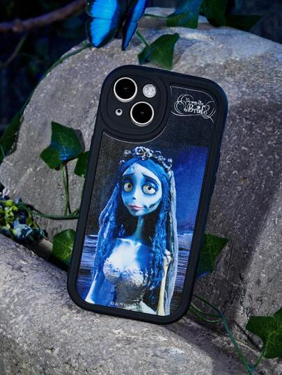 Corpse Bride | ROMWE Cartoon Graphic Phone Case