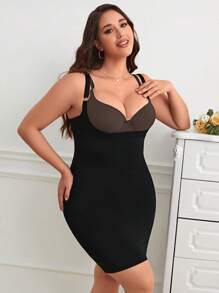 Slip shapewear Vestido - Negro - Ver 5