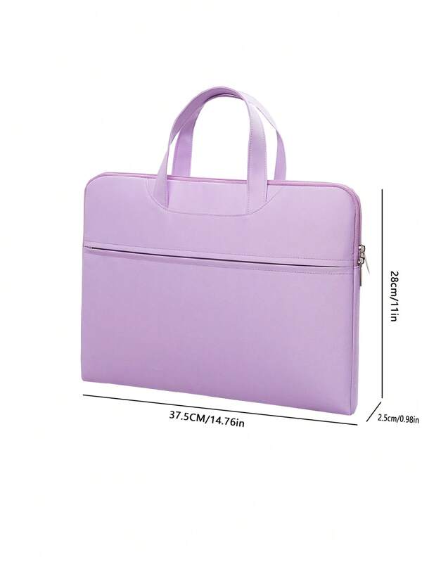 14 Inch Plain Laptop Bag SHEIN UK