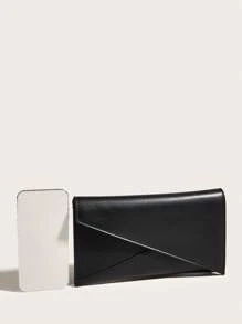 Medium Envelope Bag Solid Color Chain Strap