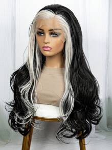 13X4蕾絲超長捲曲合成假髮 - 彩色 - 查看 1