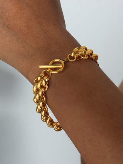 Pulsera minimalista con hebilla OT