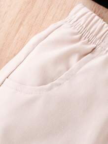 Bộ đồ Em bé Bất đối xứng Xù Khối Màu - Nhiều màu - Xem 7