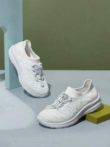 Cuccoo Zapatillas de running de niñitos con cordón - Blanco - Ver 11