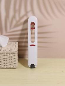 1 pieza con estampado de dibujos animados Raspador de limpieza con 2 piezas reemplazable cabeza - Blanco - Ver 3