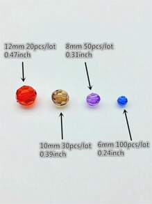 1pack Fashionable DIY Bead For Women For DIY Jewelry Making - Green - View 5