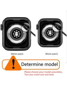 3入組/套軟玻璃兼容 Apple Watch 屏幕保護膜 44mm 45mm 41mm 38mm 42mm 9D 高清全膜 Apple Watch Series 6 5 3 8 7 se 40mm 配件，兼容 Apple Watch Series SE/8/7/6/5/4/3 /2/1 - 黑色 - 查看 4