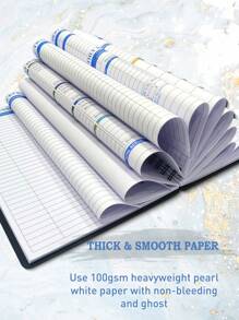 1 件预算计划本 - 每月财务整理器，带费用跟踪笔记本，可有效管理您的资金，无日期财务计划本/账簿，随时开始，A5（8.6x5.9 英寸），100gsm 纸张，回到学校