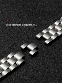 1 Miếng Nam NỮ Thép không gỉ Dây đeo Điều chỉnh Tương thích với Apple Watch Ban nhạc 38mm 40mm 41mm 42mm 44MM 45mm 49mm , Tương thích với Apple Watch Loạt 8 7/6/5/4/3/2/1/SE - Bạc - Xem 6