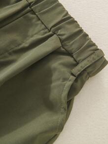 Bộ 3 áo sơ mi nhuộm cà vạt, vest và quần soóc dành cho các chàng trai trẻ, hoàn hảo cho kỳ nghỉ thông thường - Nhiều màu - Xem 4