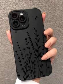 Handyhülle mit Apfelblumenmuster kompatibel mit iPhone 15/15 Plus/15 Pro/15 Pro Max