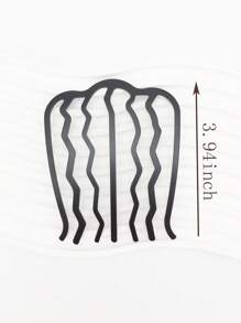 復古側髮梳，髮型髮飾美髮工具，插入梳女式高髻髮型設計工具