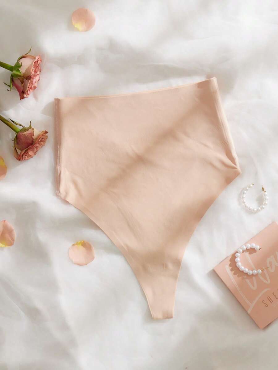 Bragas faja de talle alto - Albaricoque - Ver 1