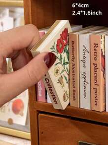 80 chiếc Giấy chất liệu đồ họa hoa & hình, thời trang Dễ sử dụng Giấy thủ công trang trí cho trường học - Nhiều màu - Xem 2