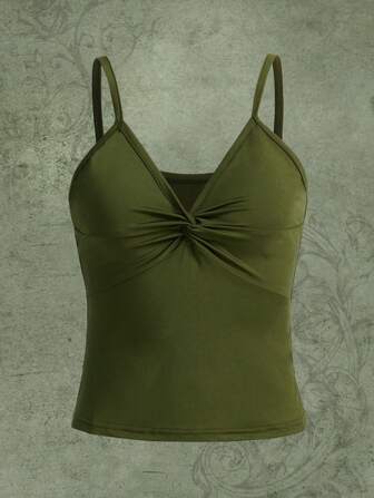 Cami Top mit Twist vorne,
