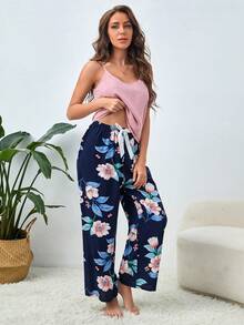 Bộ đồ ngủ Nữ Hoa Giản dị-Bình thường - Nhiều màu - Xem 6