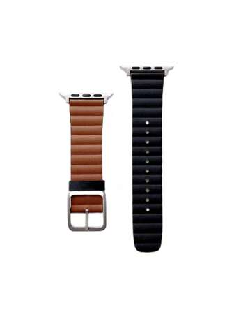 1pc Two Tone Watchband Compatible With Apple Watch
