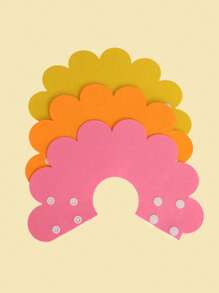 1pc Flower Shaped Random Pet Recovery Collar For Dog And Cat For Prevent Licking - Multicolor - View 5