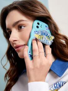 FRIENDS X SHEIN Letter Graphic Phone Case - Multicolor - View 2