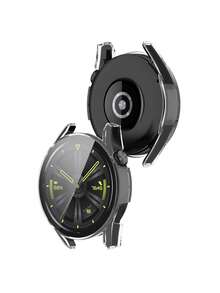 Vỏ 2 trong 1 & Phim bảo vệ màn hình Tương thích với Huawei Watch GT3 - Trong sáng - Xem 3