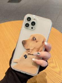 Funny Dog Pattern Anti-Fall Phone Case - Multicolor - View 4
