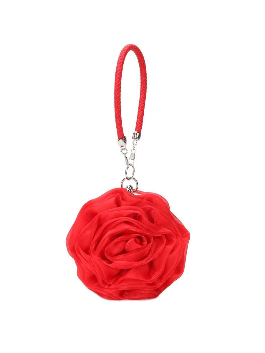 Thiết kế hoa Túi mới lạ Mini Lime Red Clip Top - Màu Hoa hồng đỏ - Xem 1