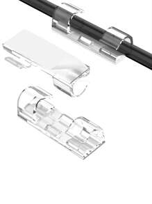 20 chiếc kẹp cố định dây rõ ràng - Trong sáng - Xem 1