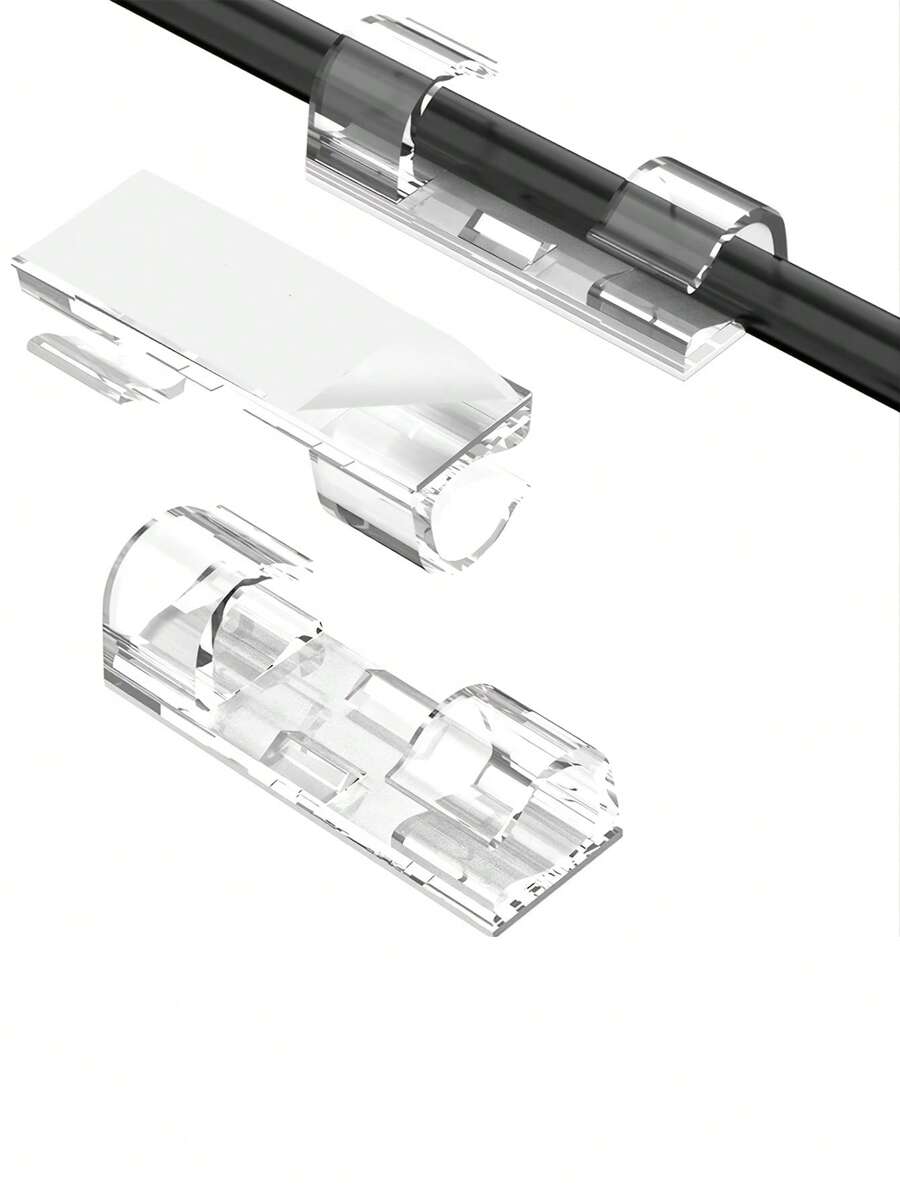 20 chiếc kẹp cố định dây rõ ràng - Trong sáng - Xem 1