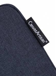 canvas artisan Túi đựng máy tính xách tay, túi đựng máy tính xách tay chống nước cho MagicBook, túi đựng máy tính xách tay cho MacBook, iPad, HP Chromebook Surface Notebook, túi đựng máy tính xách tay di động - Màu xanh hải quân - Xem 7